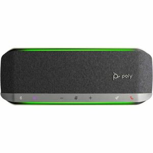 Poly Sync 40+ Com fios/sem fios Bluetooth Altifalante - Microsoft Teams - Prata - 3 x Bidirecional Microphone(s) - 50 mm S