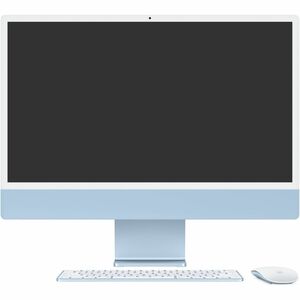 Computer Tutto in uno Apple iMac MQRQ3T/A - Apple M3 - 8 GB - 256 GB SSD - 61 cm (24") 4.5K - Desktop - Blu - Apple M3 Chi