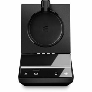 EPOS IMPACT SDW 5063T Wireless On-ear Stereo Headset - Black - Microsoft Teams Certification - Binaural - Ear-cup - 18000 