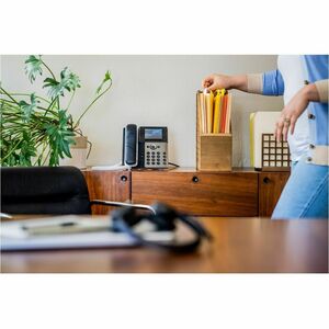 Telefono IP Poly Edge E350 - A filo - A filo/senza filo - Wi-Fi, Bluetooth, NFC - 3 Multiple Conferencing - Desktop, Parat