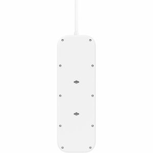 Belkin Connect Surge Suppressor/Protector - White - 8 x AC Power, 2 x USB Type C - 900 J - 2 m - Wall Mountable