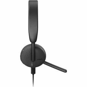 Dell WL3024 Wireless On-ear, Over-the-head Stereo Headset - Black - Microsoft Teams Certification - Siri, Google Assistant