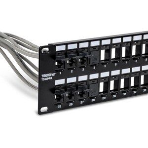 Connettore Della Rete TRENDnet TC-K50C6BK - 50 - TAA Conforme - Nero