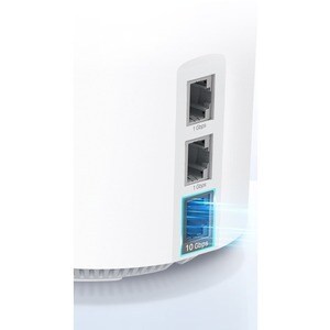 TP-Link Deco XE200 Wi-Fi 6E IEEE 802.11ax Ethernet Drahtlos Router - Triband - 2,40 GHz ISM-Band - 6 GHz UNII-Band - 16 x 