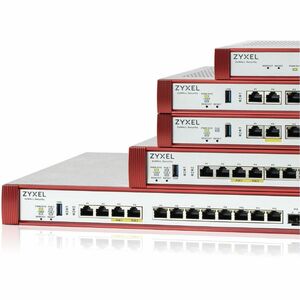 ZYXEL ZyWALL USG FLEX 100HP Netzwerksicherheit-/Firewall-Gerät - 1 Jahr(e) - 8 Anschluss - 10/100/1000Base-T - Gigabit-Eth