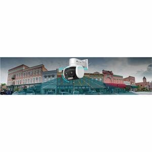 TP-Link VIGI C540V 4 Megapixel Outdoor, Innen 2K Netzwerkkamera - Farbe - Schwarz, Weiß - 30 m Farbe Nachtsicht - H.265+, 