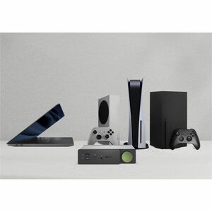 BenQ beCreatus DP1310 USB-Typ C Docking Station für Notebook, Spielkonsole - Ladefunktion - 180 W - 3 Unterstützte Display
