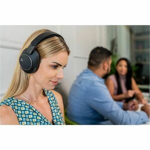 Poly Voyager Surround 80 UC Kabel/Kabellos Über das Ohr, Kopfbügel, Auf den Ohren Stereo Headset - Schwarz - Microsoft-Tea