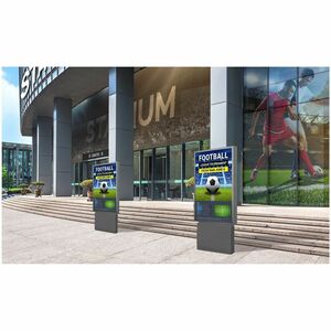 Samsung Outdoor Signage OH46B-S - 46" LCD - Vertical Alignment (VA) - 24 Hours/7 Days Operation - 1920 x 1080 - LED - 4000