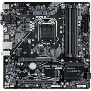 Gigabyte Ultra Durable B560M DS3H V3 Desktop Motherboard - Intel H470 Chipset - Socket LGA-1200 - Micro ATX - Core, Celero