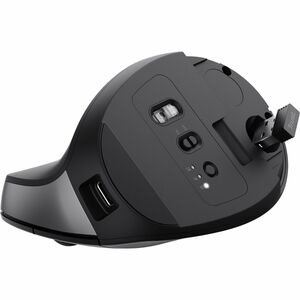 Trust Bayo+ Maus - Bluetooth/Radio-Frequenz - USB 3.0 Typ C - Optisch - 6 Taste(n) - Schwarz - Kabel/Drahtlos - 10 m - 2,4