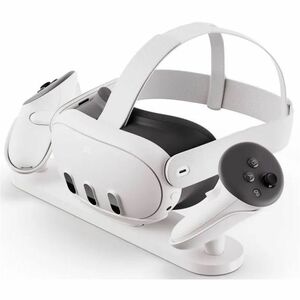 Meta Meta Quest 3 Charging Dock - Docking/Wireless - Virtual Reality Headset, Controller - Charging Capability - White