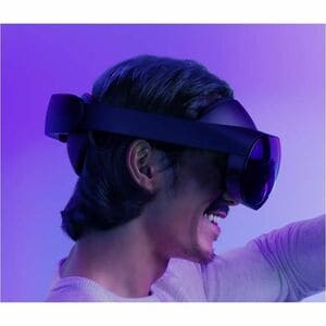 Meta Quest Pro Headset - For PC - 120° Field of View - Optical - LED - Bluetooth - Battery Rechargeable