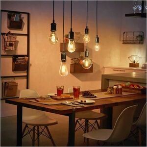 Philips Hue LED Filament Light Bulb - 7 W - ST19 Size - White Ambiance Light Color - E26 Base