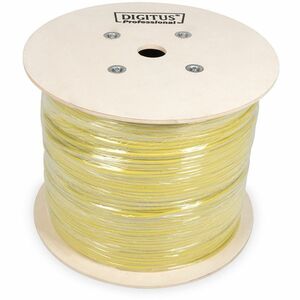 DIGITUS Professional 1000 m Category 7a Network Cable - 1 Piece - Cable for Network Device - First End: 1 x Bare Wire - Se