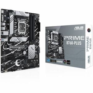Carte Mère Asus Prime B760-PLUS - Intel B760 Chipset - Socket LGA-1700 - ATX - Cœur, Pentium Gold, Celeron Processor Suppo