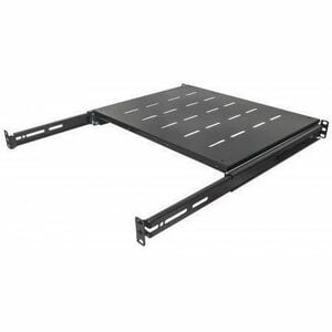 Intellinet 1U Montable en bastidor Rack para Bastidor, Gabinete, Servidor, Redes - Negro azabache - Acero - 35kg Capacidad