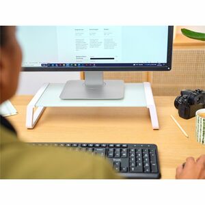 Trust Monta Monitorständer - 10 kg TragfähigkeitDisplay Type Supported: - Schreibtisch, Freistehend - Gehärtetes Glas - We