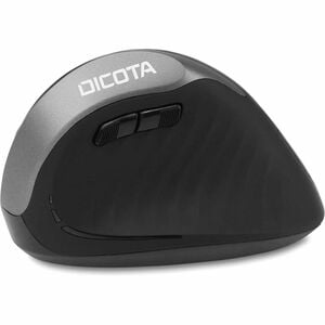 Dicota Relax Mouse - Radio Frequency - USB Type A - Optical - 5 Button(s) - Black - Wireless - 10 m - 1600 dpi - Scroll Wh