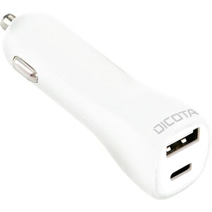 Dicota 45 W Auto Adapter - Universal Adapter - For Notebook, Ultrabook, MacBook - 12 V DC, 24 V DC Input - 5 V DC, 20 V DC