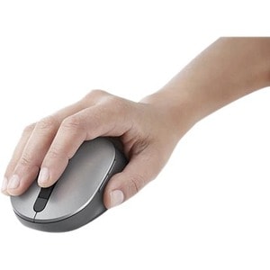 Dell MS5320W Mouse - Bluetooth/Radio Frequency - Optical - 7 Button(s) - Titan Gray - Wireless - 2.40 GHz - 1600 dpi - Scr