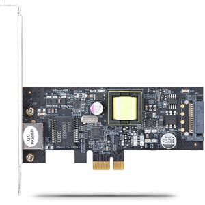 StarTech.com 1-Port 2.5Gbps PCI Express PoE Network Card, Intel I225-V, PCIe 802.3af/at PoE+ Multi-Gigabit NIC, SATA Power
