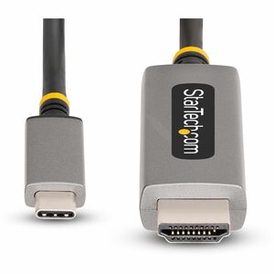 StarTech.com 10ft (3m) USB-C to HDMI Adapter Cable, 8K 60Hz, 4K 144Hz, HDR10, USB Type-C to HDMI 2.1 Converter, USB-C/USB4