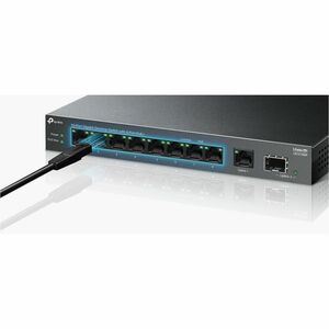 TP-Link LS1210GP 9 Ports Manageable Ethernet Switch - Gigabit Ethernet - 10/100/1000Base-T, 1000Base-X - 2 Layer Supported