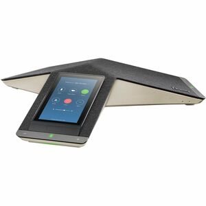 Poly Trio C60 ID estação conferência - Wi-Fi - Tabletop - Preto - Compatível com TAA - 3 x Total Line - VoIP - 12.7 cm (5"