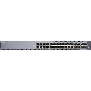 EX4100-F 24-Port 10/100/1000BaseT PoE+ 4x 10G SFP+ Uplink ports 4x 10G SFP+ Stacking ports (optics sold separately) with S