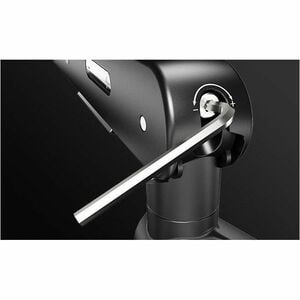 Bras support d'écran AOC pour Moniteur - Noir - Paysage/Portrait - Réglable en hauteur - 43,2 cm à 86,4 cm (34") - 9 kg Ma