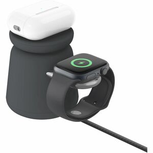 Belkin BoostCharge Pro Induktionsladegerät - für iPhone, Smartwatch, AirPod - Eingangsstecker: USB - Proprietär - MagSafe-