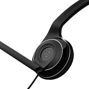 EPOS PC 7 USB Kabel Auf den Ohren Mono Headset - Schwarz - Monaural - Ohraufliegend - 42 Hz bis 17 kHz Frequenzgang - 200 