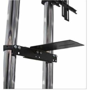 B-Tech System 2 Shelf - 4 kg Weight Capacity - Black