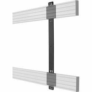 B-Tech System X Mounting Bracket for Video Wall, Display, Mounting Rail, Mounting Column, Mounting Arm - Black - 1 / Pack