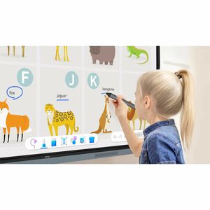 BenQ Board Master RM8604 2184,40 mm 4K UHD LCD Collaboration Display - ARM Cortex A73 + A53 - 8 GB - Infrarot-Technologie 