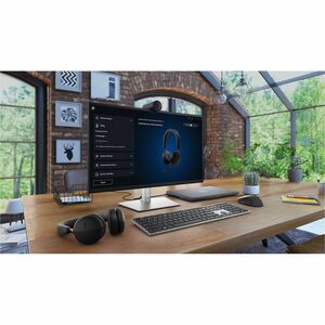 Dell Pro WL5024 Wireless On-ear, Over-the-head Stereo Headset - Black - Microsoft Teams Certification - Google Assistant, 