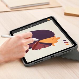 Logitech Combo Touch Keyboard/Cover Case Apple iPad Air (5th Generation), iPad Air (4th Generation) Tablet - Grey - Scuff 