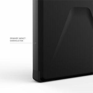 Urban Armor Gear Civilian Rugged Case for Samsung Galaxy S24 Ultra Smartphone, Stylus - Dynamic Hexagon - Black - Shock Ab