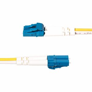StarTech.com 2m OS2 LWL Patchkabel LC zu SC (UPC) Singlemode Duplex, 9/125µm, 100G Kabel, Low Insertion Loss, LSZH Glasfas