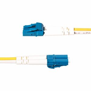 StarTech.com 2m (6.6ft) LC to SC (UPC) OS2 Single Mode Duplex Fiber Optic Cable, 9/125, 100G, Low Insertion Loss, LSZH Fib