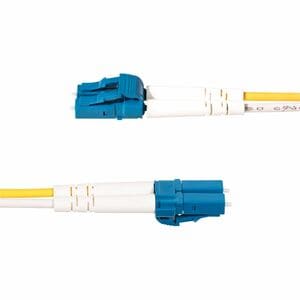 StarTech.com 15m (49.2ft) LC to SC (UPC) OS2 Single Mode Duplex Fiber Optic Cable, 9/125, 100G, Low Insertion Loss, LSZH F