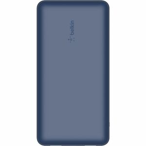 Belkin BOOST↑CHARGE Power Bank - Blue - For Smartphone, Tablet PC - 20000 mAh - 3 x USB - Blue