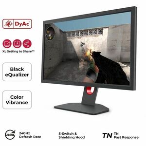 BenQ Zowie XL2546X 25" (63.5 cm) Class Full HD Gaming LCD Monitor - 16:9 - Grey - 24.5" (62.2 cm) Viewable - Twisted nemat