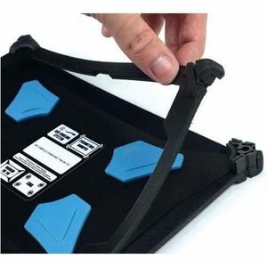 MOBILIS RESIST Rugged Carrying Case for 20.3 cm (8") Samsung Galaxy Tab Active5 Tablet - Black - Drop Resistant, Shock Res