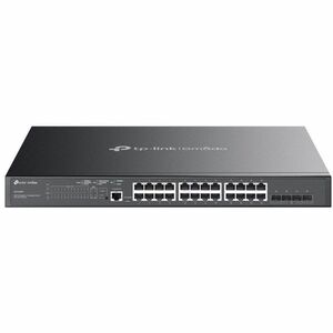 Switch Ethernet Omada 25 Porte Gestibile - Gigabit Ethernet - 10/100/1000Base-T, 1000Base-X - Nero - 2 Layer supportato - 