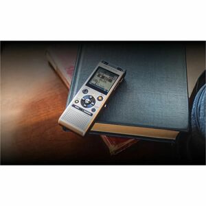 OM Digital Solutions WS-882 Digital Voice Recorder - [Built-in] Speaker, Microphone - 4 GB Flash Memory - microSD Supporte