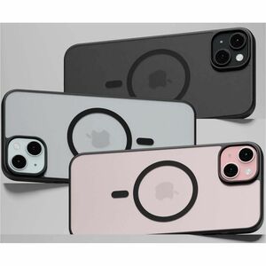 PEEL The Super Thin Bumper Case for iPhone 15 - For Apple iPhone 15 Smartphone - Black - Translucent, Matte - Drop Resista