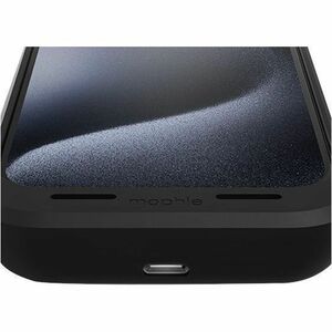 Mophie juice pack Case for Apple iPhone 15 Pro Smartphone - Black - 1 / Pack - Scratch Resistant, Crack Resistant, Drop Re