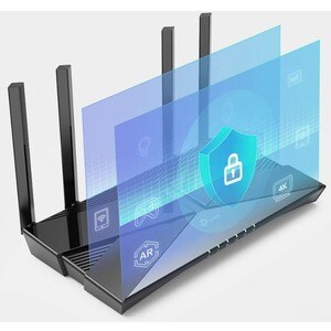 TP-Link Archer AX53 Wi-Fi 6 IEEE 802.11ax Ethernet Wireless Router - Dual Band - 2.40 GHz ISM Band - 5 GHz UNII Band - 4 x